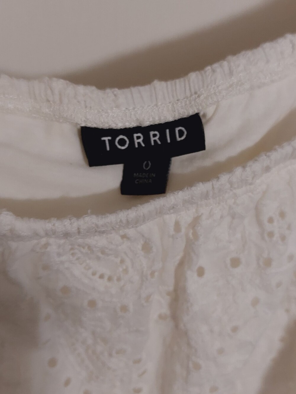 Torrid Ruffle Top - Picture 2 of 3